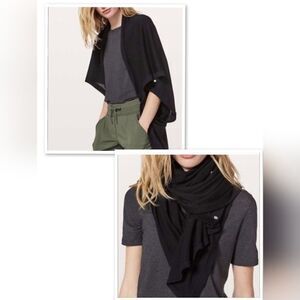 NEW Lululemon Rejuvenate Scarf in Black